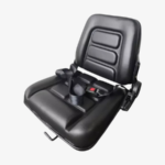 banco operador com trilho, cinto e reclinável