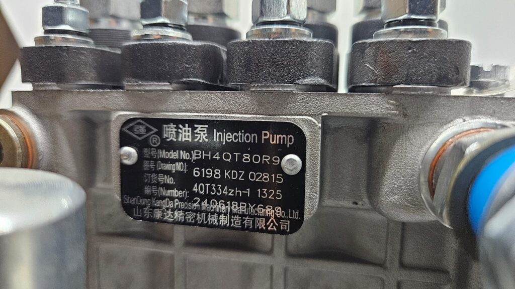 bomba injetora motor xinchai c490bpg e3 (eixo 20mm)