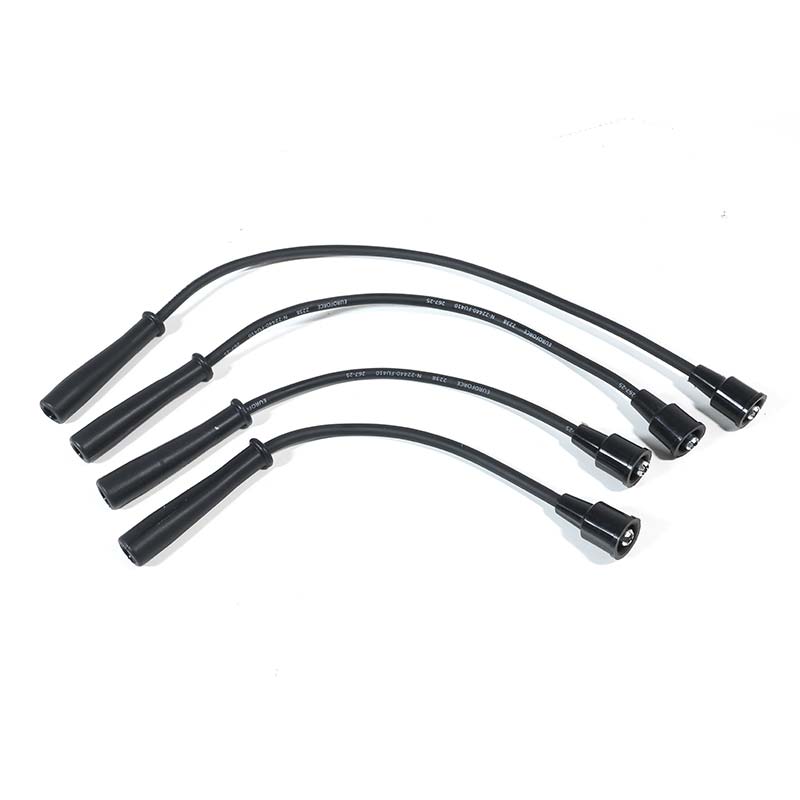 jogo cabo vela motor nissan k15 / k21 / k25 / h15 / h20 / h25 (4 cabos)