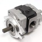 BOMBA HIDRÁULICA 10 ESTRIAS HORÁRIA PORTICOS LATERAIS ROSCADOS NISSAN K25