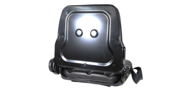 banco operador com trilho, cinto e reclinável