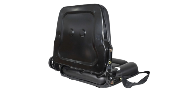 banco operador com trilho, cinto e reclinável