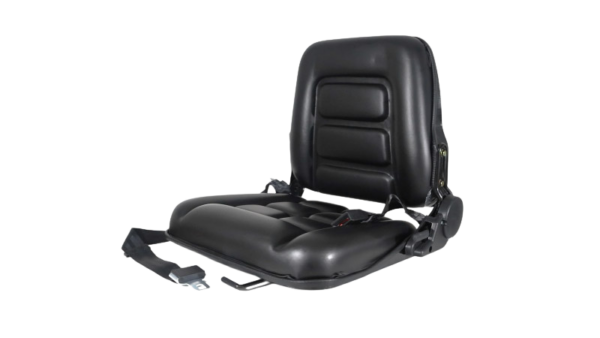 banco operador com trilho, cinto e reclinável