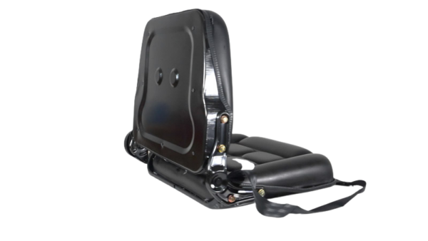 banco operador com trilho, cinto e reclinável