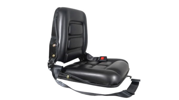 banco operador com trilho, cinto e reclinável