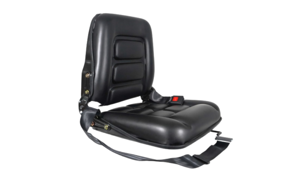 banco operador com trilho, cinto e reclinável