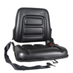 banco operador com trilho, cinto e reclinável