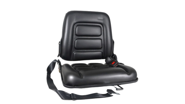 banco operador com trilho, cinto e reclinável