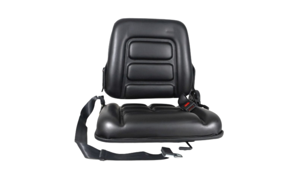 banco operador com trilho, cinto e reclinável