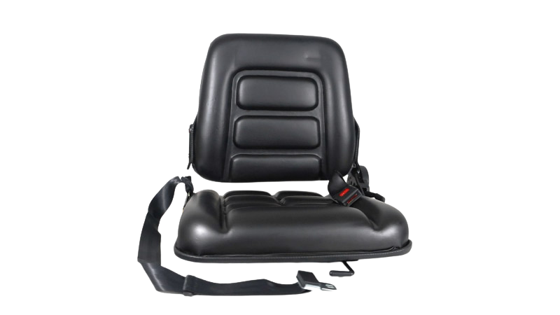 banco operador com trilho, cinto e reclinável