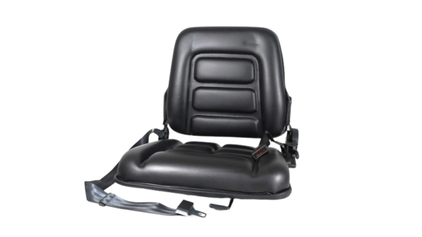 banco operador com trilho, cinto e reclinável