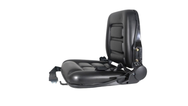 banco operador com trilho, cinto e reclinável