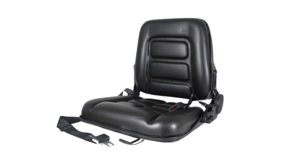 banco operador com trilho, cinto e reclinável