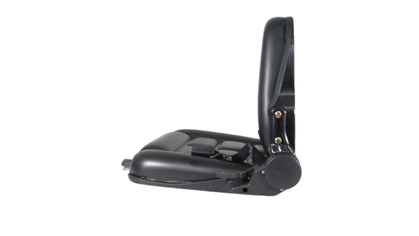 banco operador com trilho, cinto e reclinável