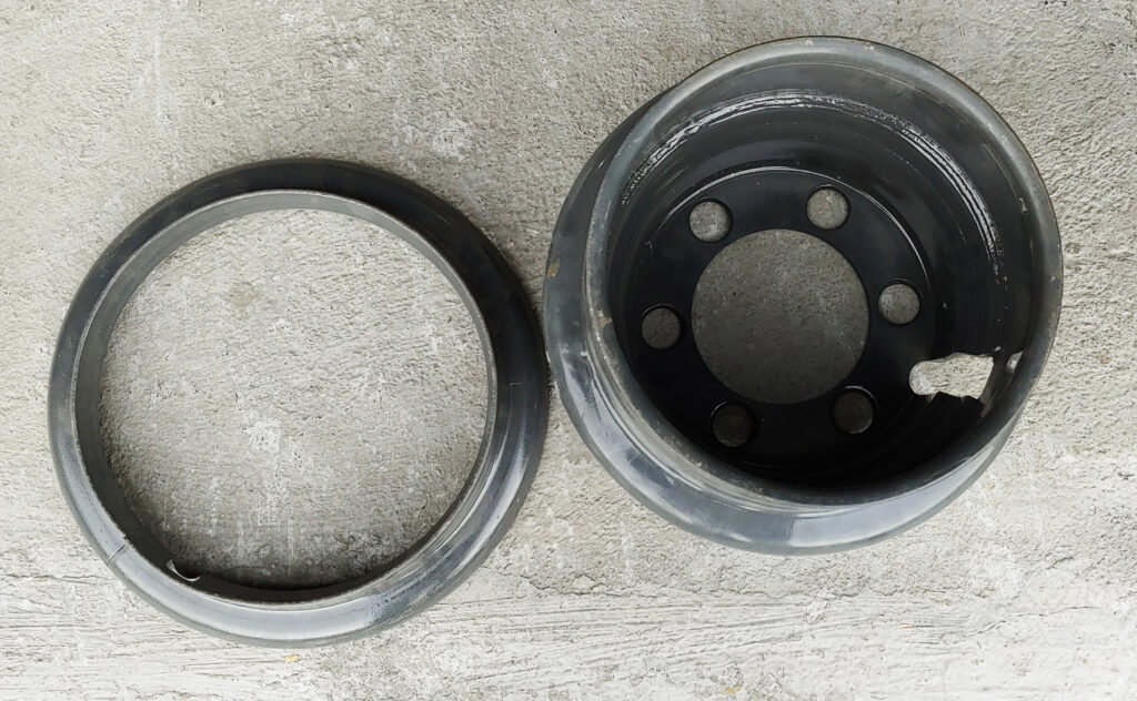 aro c/ anel dianteiro 2.0 2.5ton (700 12) rodado duplo