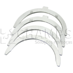 jogo calco encosto virabrequim std motor xinchai 495/498/4d32g31/4d32xg30/4d35zg31