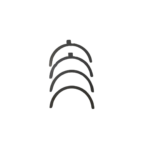 jogo calco encosto virabrequim std motor isuzu 6bb1 6bg1