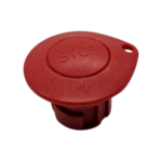 botão chave emergência paleteira elétrica