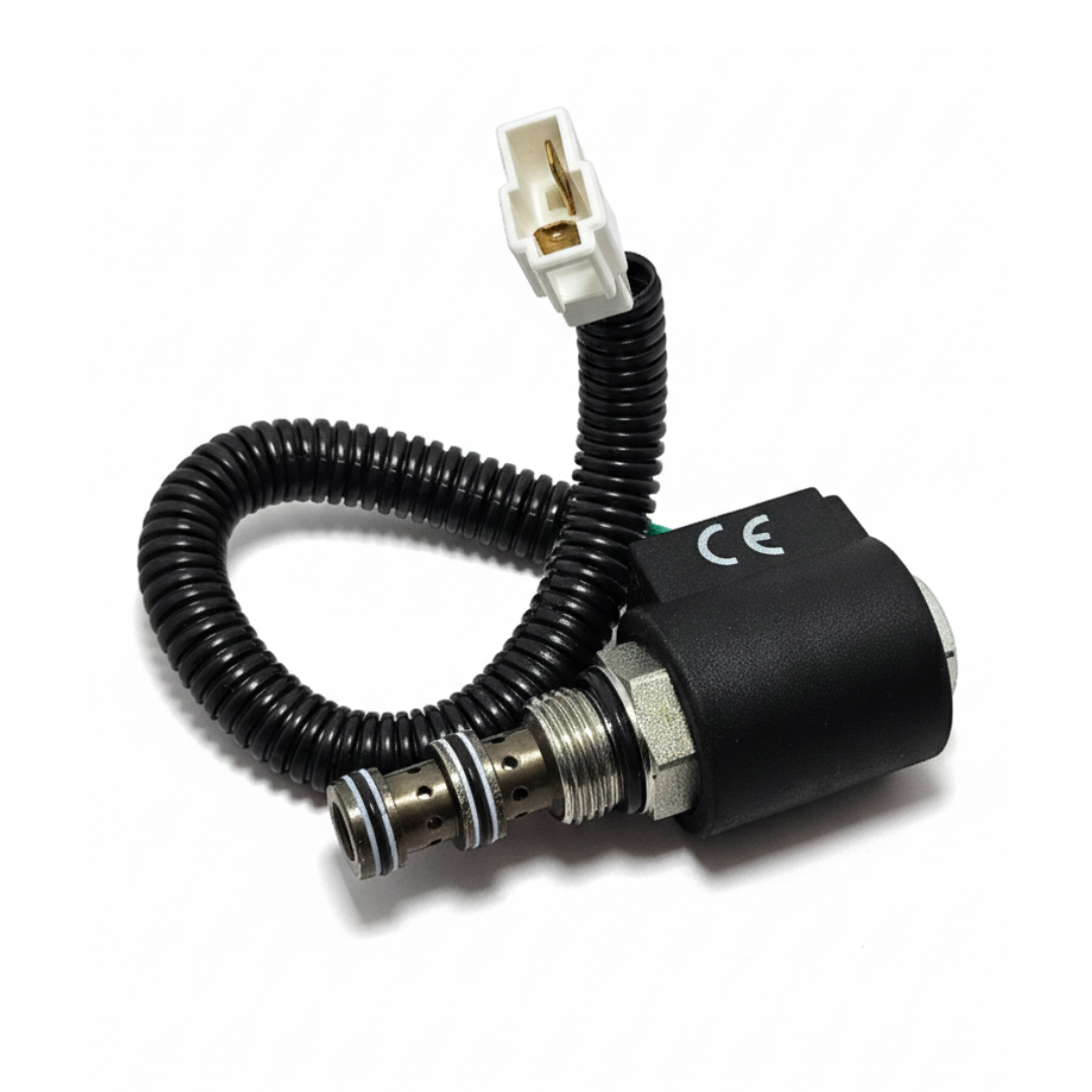 válvula solenoide transmissão yqx 50 100t 24v