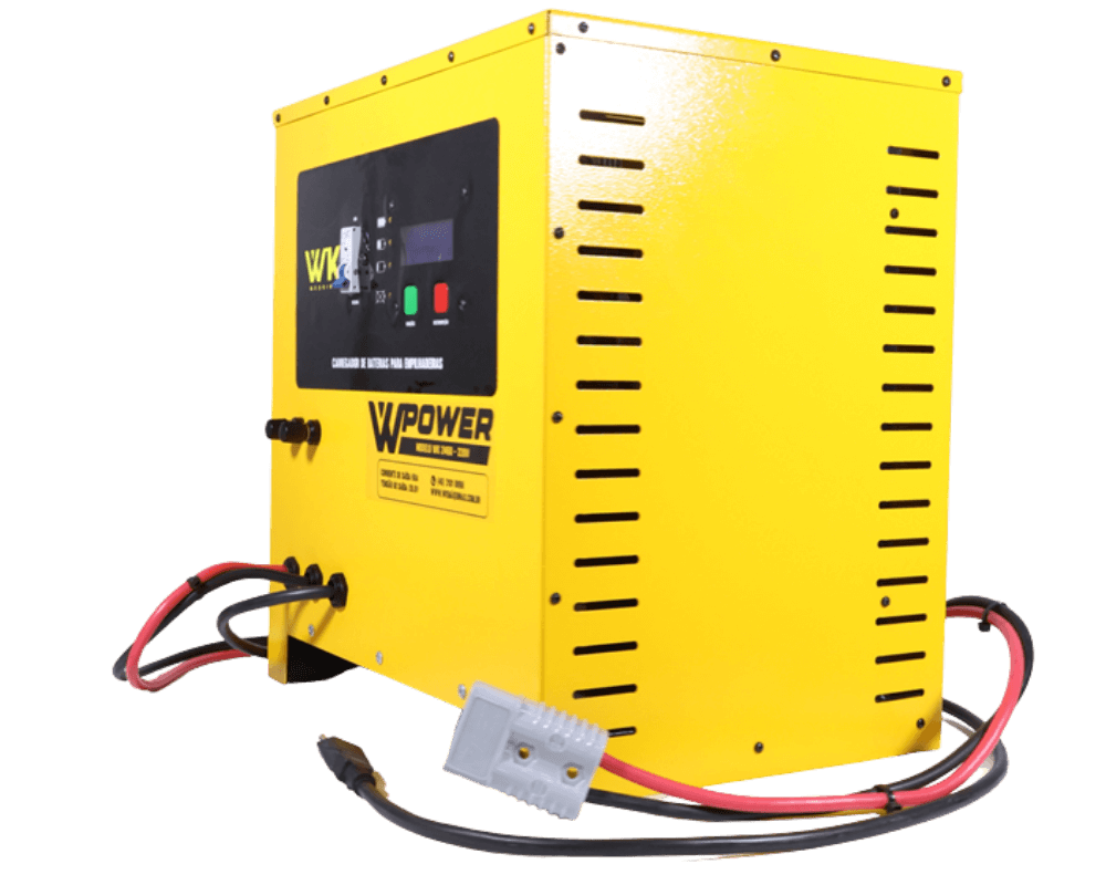 carregador de bateria estacionária / tracionária 24v 60a wk