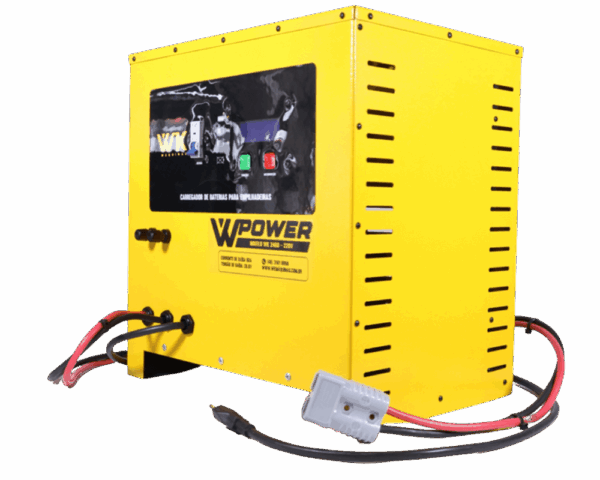 carregador de bateria estacionária / tracionária 24v 60a wk