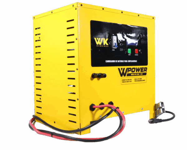 carregador de bateria estacionária / tracionária 24v 60a wk