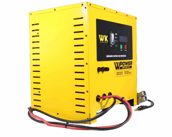 carregador de bateria estacionária / tracionária 24v 60a wk