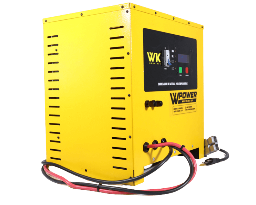 carregador de bateria estacionária / tracionária 24v 60a wk