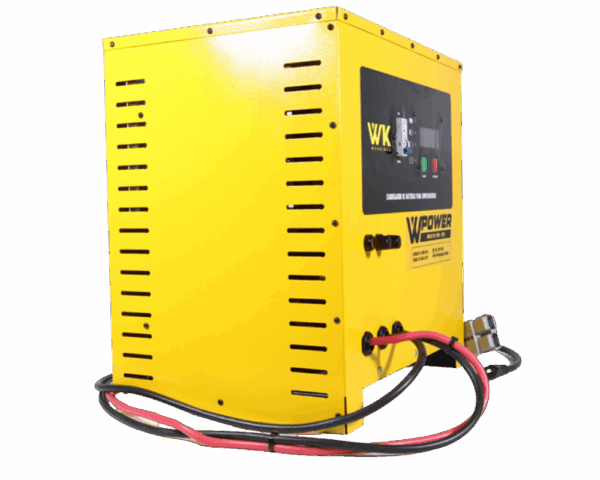 carregador de bateria estacionária / tracionária 24v 60a wk