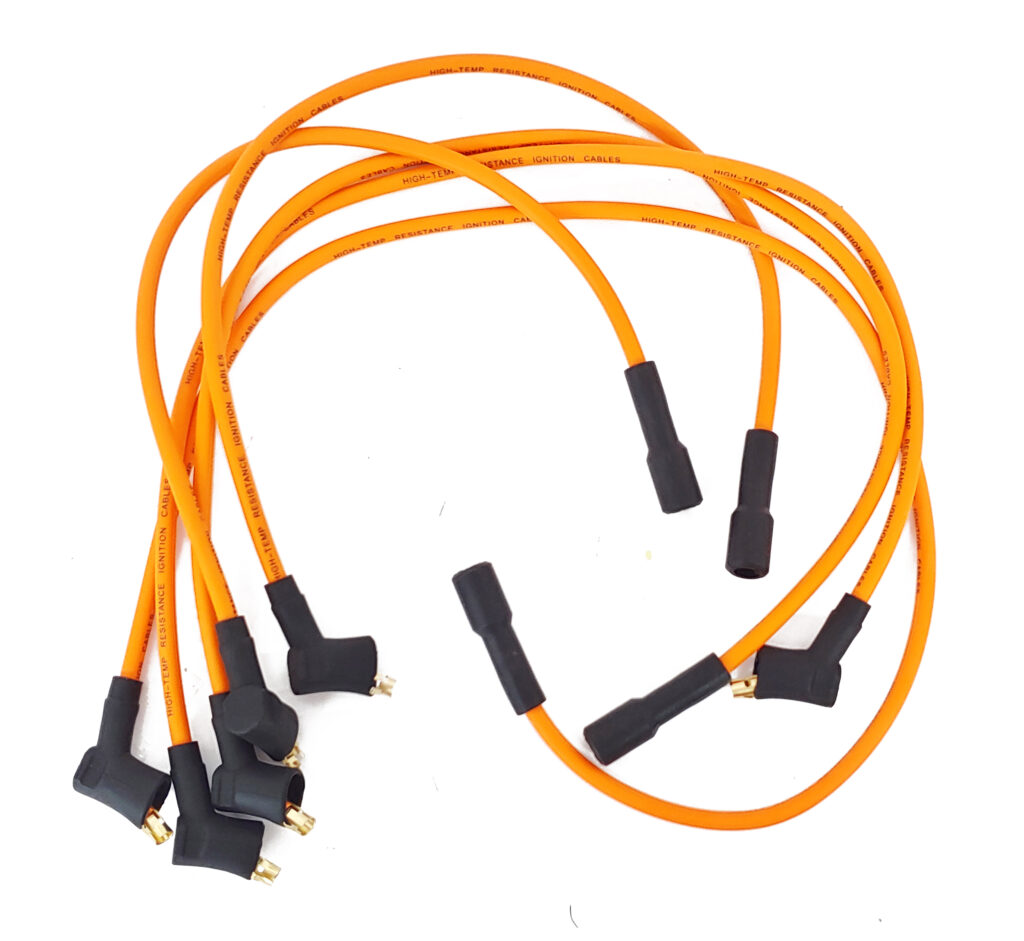 jogo cabo velas motor mazda 2.0/2.2l (laranja)