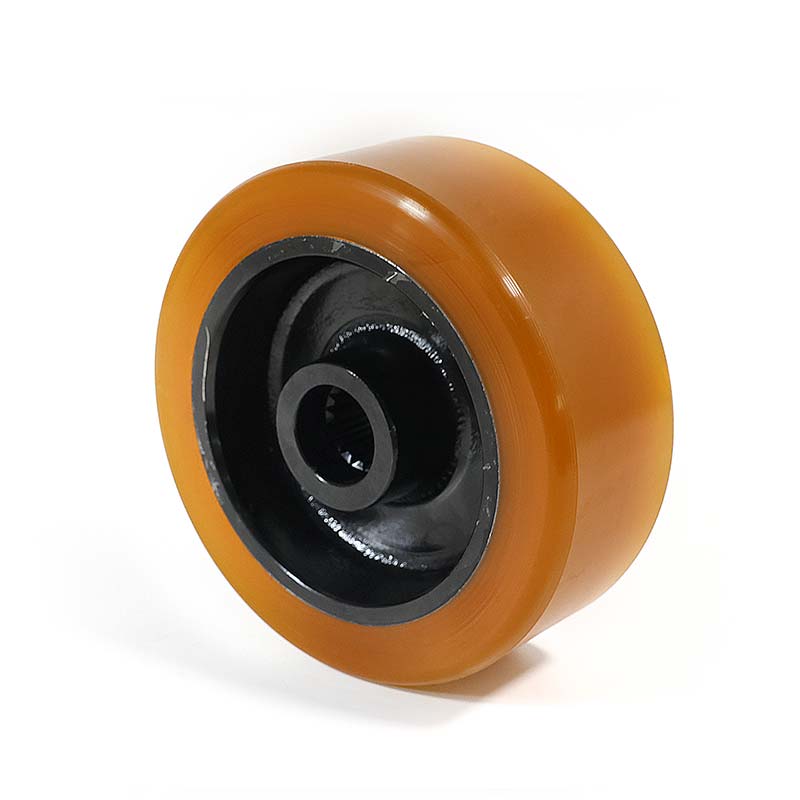 roda tração cbd15 ws/ept15 20 (140*55) eixo estriado pu